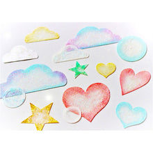 MP-58639 Clear Embellishments Hearts