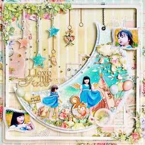 MP-58646 Layout Chipboard Twincle Star