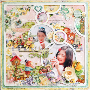 MP-58395 Layout Chipboard Bubble Frame