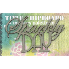 MP-58237 Mini Title Chipboard Sparkly Day