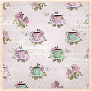 MP-58894 12x12 Blooming Everyday tea time